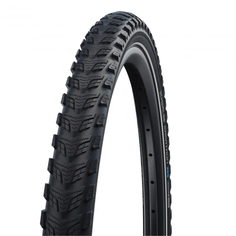 Neu Im Sortiment Schwalbe Reifen Marathon 365 28x2.00 50-622 schwarz Reflex TT E-50 HS475 Draht - Drahtreifen