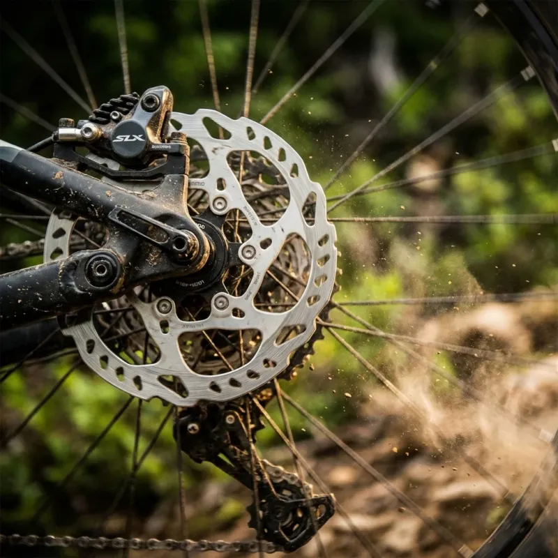 Kostenloser Versand Shimano SLX Bremsscheibe SM-RT70 180 mm Center Lock - starke, kontrollierte Bremsleistung