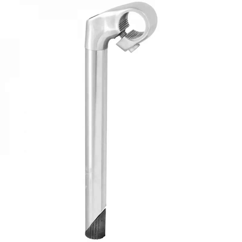ERGOTEC CAT Vorbau 25,4/25,4 mm Silber Level 2, 230 mm Schaft, 40 mm Ausladung, 35° Winkel, Safety Level 2 Meistverkauft