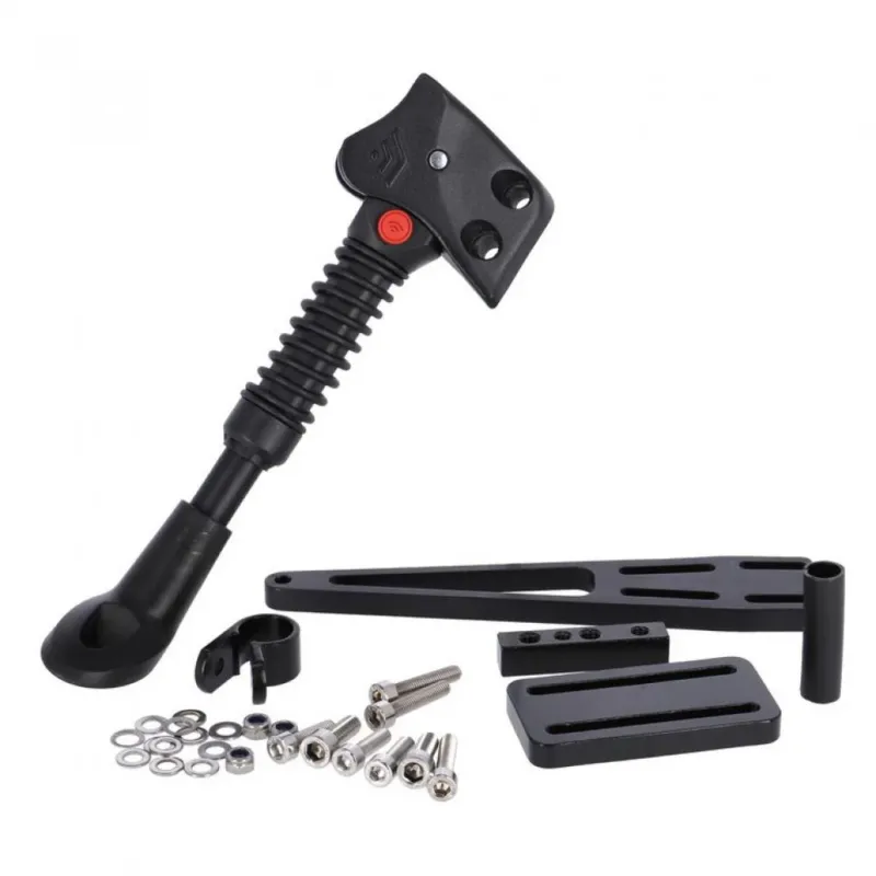 Schnäppchen Hebie Lowrider-Ständer 0663 LR E10 Aluminium Schwarz - Flexibel für Tubus Gepäckträger