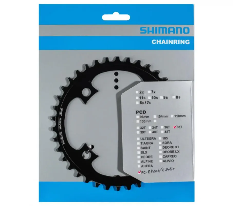 Online Kaufen SHIMANO Kettenblatt SM-CRE80 / SM-CRE80-B 38Z - Effiziente Kraftübertragung für E-Bikes