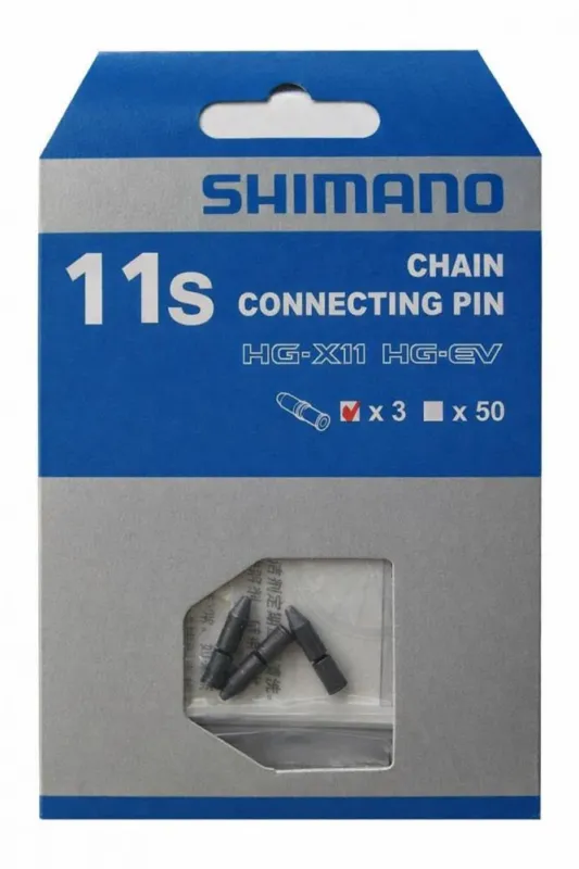 Sonderaktion SHIMANO 3 Stück Kettennietstift 11-fach Kettennietstift - Set für 11-fach Antriebe