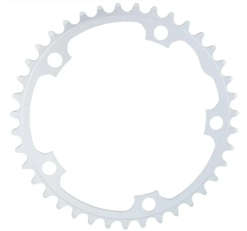 Preis Gesenkt Stronglight RACE Kettenblatt 130 mm 38 Zähne Silber - Alu 5083 für 9/10-fach
