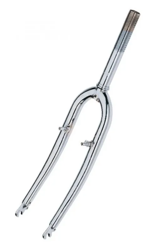 POINT MTB-Gabel 26" chrom A-Head 1 1/8" 280 mm CrMo, geschmiedete Ausfallenden Abverkauf