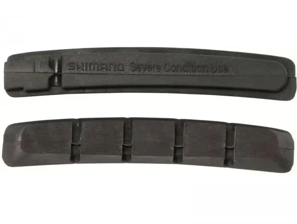 Shimano Bremsgummi V-Brake Cartridge-Einsatz schwarz - präzise Bremsleistung für XT/XTR Zertifiziert