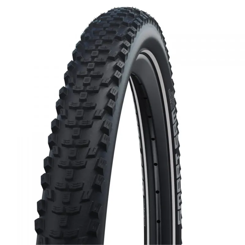 Must-Have Schwalbe Smart Sam Plus Performance 60-559 Schwarz Reflex - sicherer E-MTB Allround-Drahtreifen