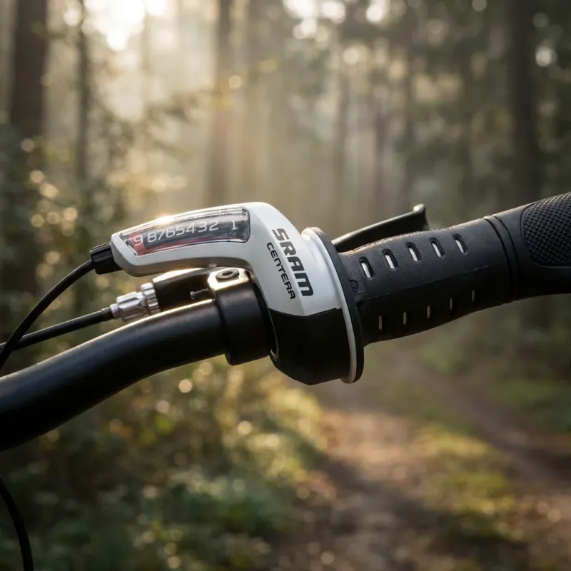Angebot SRAM Centera Drehgriffschalter 9-fach - Ergonomischer Schaltbremshebel für Trekking- und Citybikes