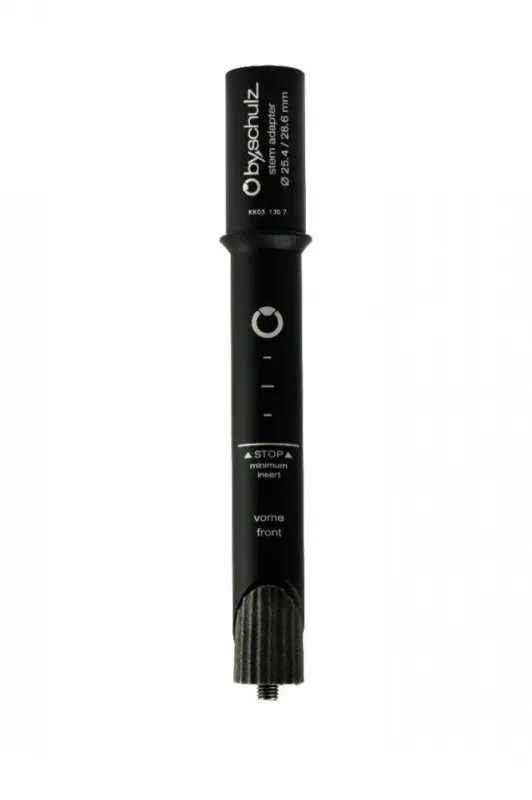 Begrenztes Angebot by,schulz Vorbau A-Head Adapter 1 1/8 Zoll 60/70 mm schwarz - optimale Lenkeranpassung