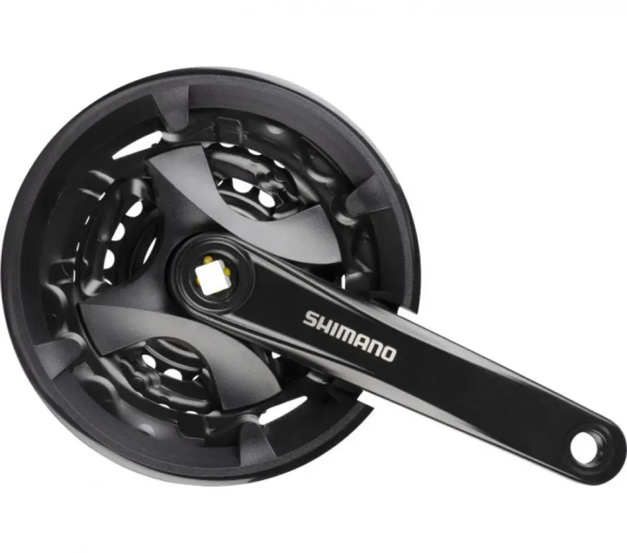 SHIMANO Kurbelgarnitur FC-MT101 170 mm 40-30-22 Zähne - 170 mm, 40-30, 22 Zähne Neue Kollektion