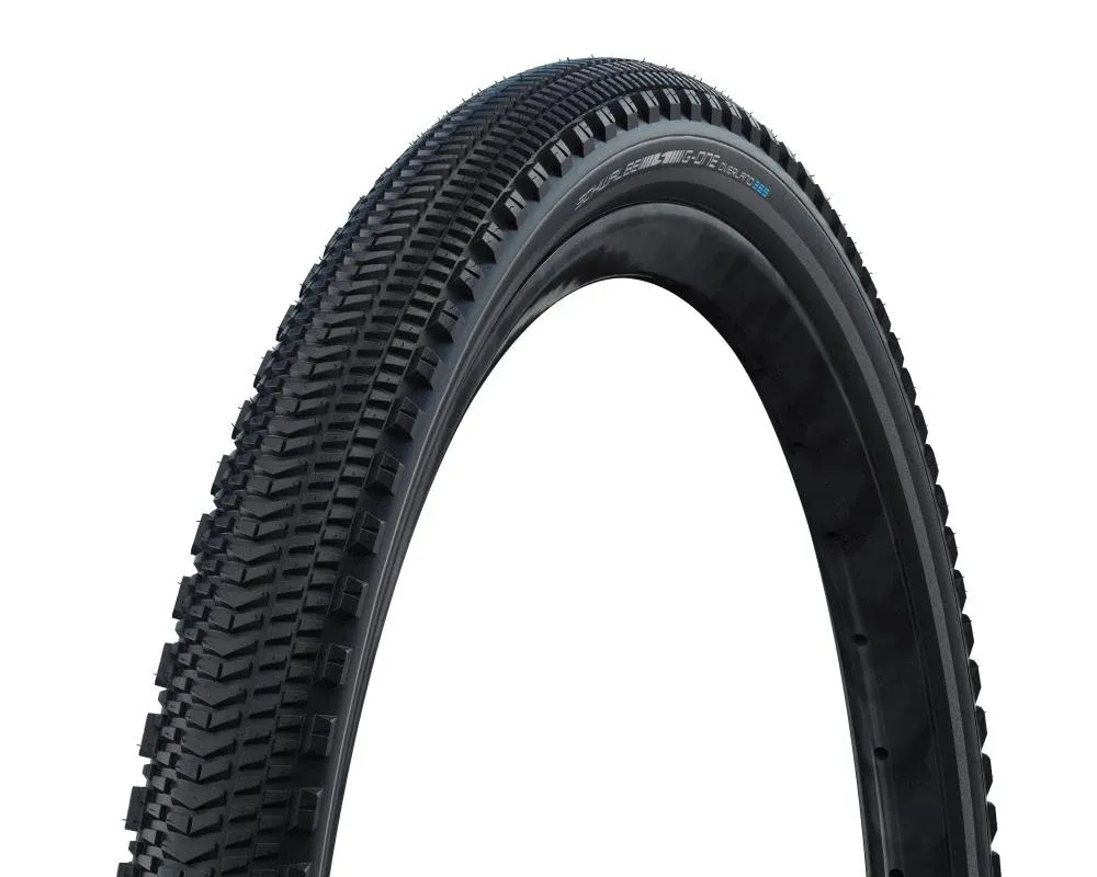 Abverkauf Schwalbe G-ONE Overland 365 Performance 4-Season RaceGuard 45-622 - Vielseitiger Faltreifen für Gravel und Straße