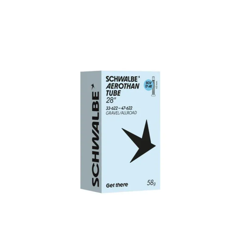 Gratis Versand Schwalbe Aerothan SCV17 Schlauch 28 Zoll (33/47-622) 40mm - ultraleicht mit Pannenschutz - Fahrradschlauch