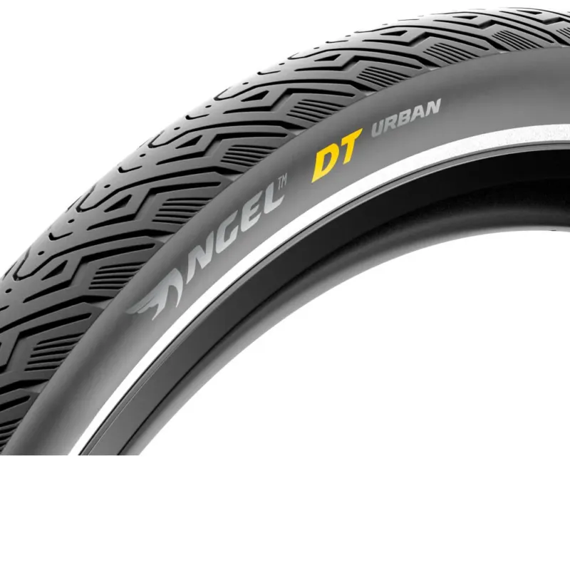 Neu Im Sortiment Pirelli Angel DT Urban Drahtreifen 42-622 Schwarz-Reflex - Maximaler Pannenschutz für Stadtverkehr