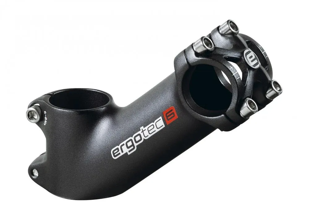 Ergotec Vorbau A-head High Pike 2 schwarz Aluminium 80 mm Gratis Versand