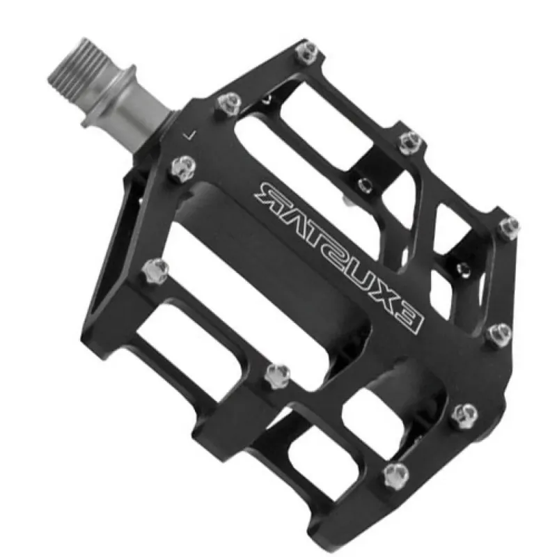 Begrenztes Angebot Messingschlager Plattform Pedal PB-525 Exustar schwarz Industrielager CNC 311346