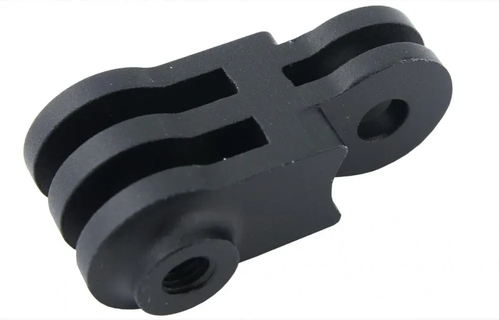 Schneller Versand by.schulz SDS Adapter CAM 10 g Schwarz - Leichte Kamerahalterung für Fahrrad