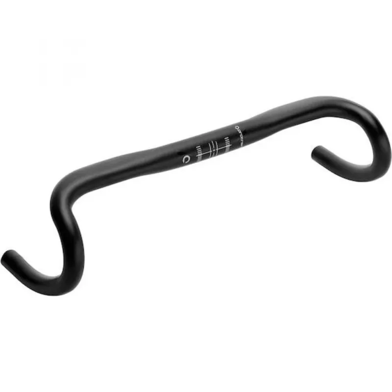 Procraft Gravel Pro II Lenker 460 x 31,8 mm Schwarz - 10° Flare für Stabilität und Kontrolle Geprüft