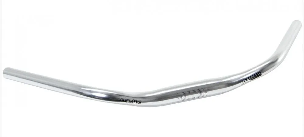 Highlight Ergotec Lenker Ø 31,8 mm 610 mm Höhe 32 mm 45° silber