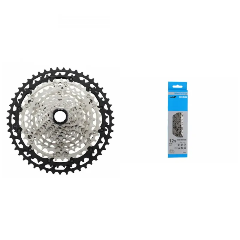 Shimano Kassette DEORE XT CS-M8100 12-fach 10-51 - präzise Schaltperformance im modernen Antrieb Sichere Zahlung