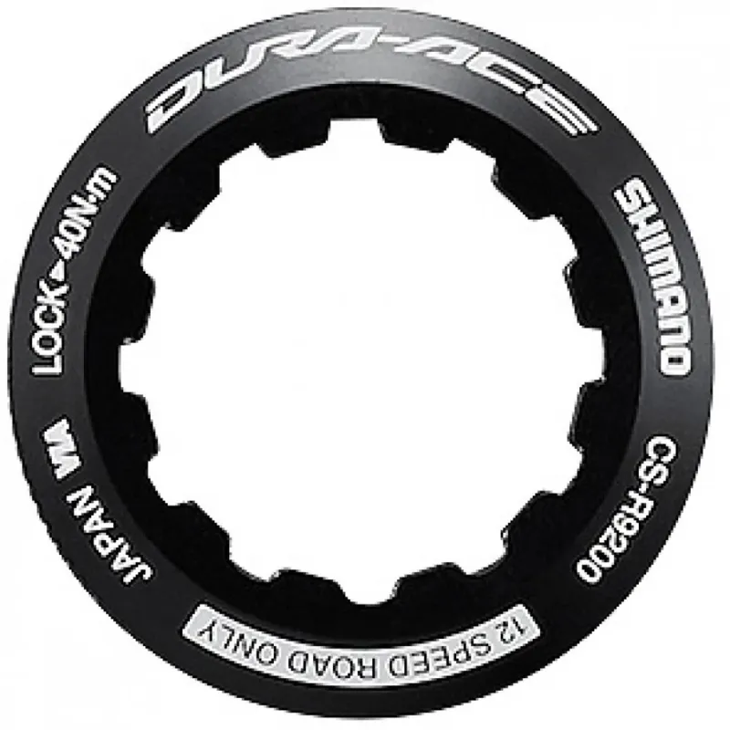 SHIMANO Verschlussring CS-R9200 - Lockring für 12-fach Rennradkassetten, 8 g Expressversand
