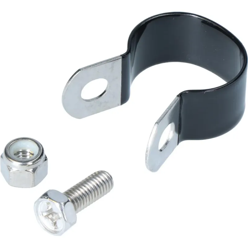 Neu SHIMANO SCHELLE 22MM 3-TLG SCHWARZ SM-CLIP - 22MM, SCHWARZ