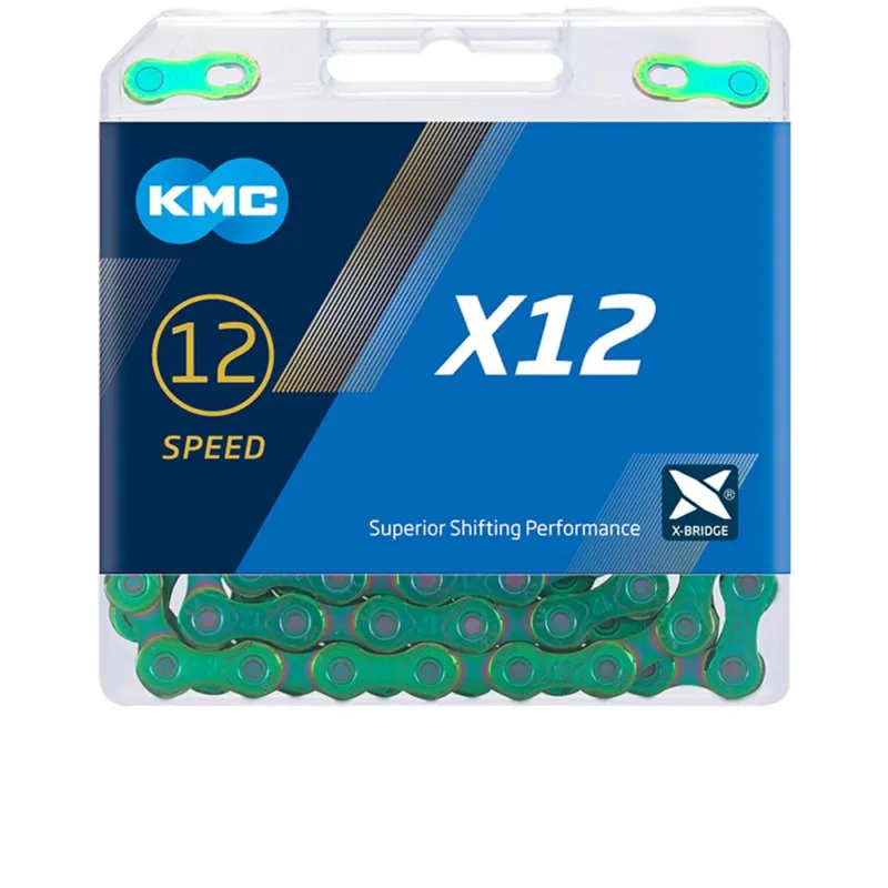 Knallerangebot KMC X12 WAXED 12-fach Fahrradkette 126 Glieder - gewachst für optimale Schaltperformance