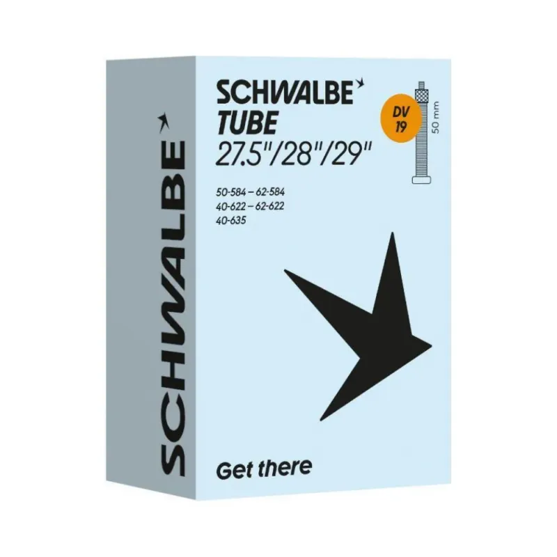 Schwalbe SCHLAUCH DV19 40/62-584/635 50mm Größe 40 - zuverlässiger Fahrradschlauch Kracherpreis