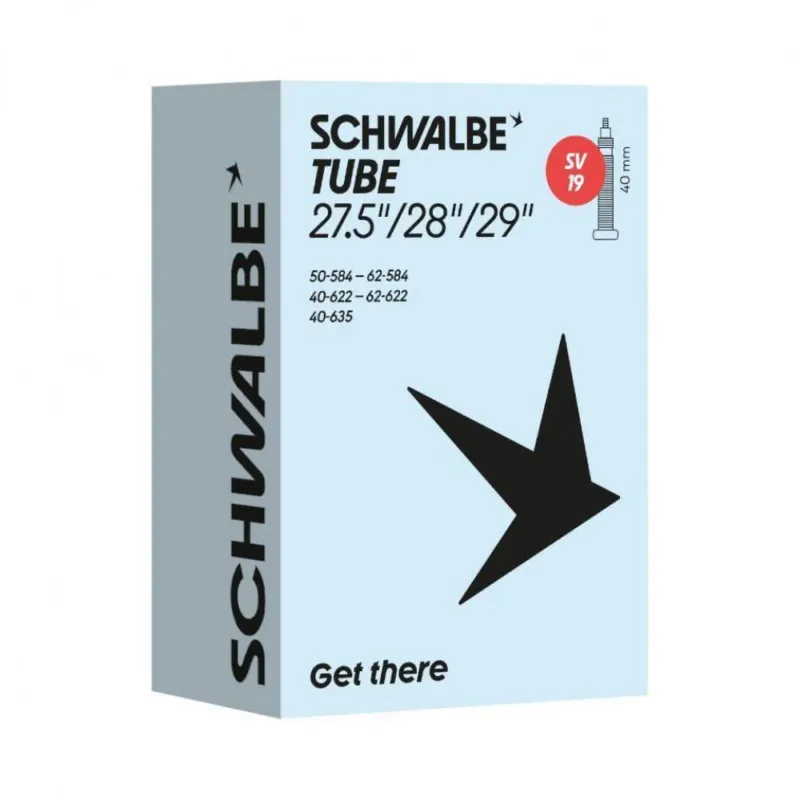 Schwalbe SCHLAUCH SV19 40/62-584/635 40mm 40 - zuverlässiger Fahrradschlauch mit SV 40 mm Wochenendangebot