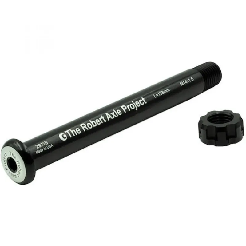 Meistverkauft The Robert Axle Project Lightning Steckachse 100 Schwarz - leichte Upgrade-Steckachse