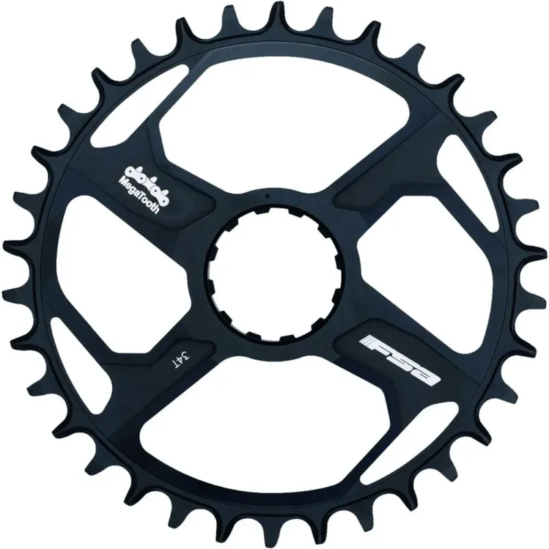 FSA Kettenblatt Megatooth Direct Mount 34T Schwarz - für Bosch Gen4 & Fazua E-Bikes Preis Gesenkt