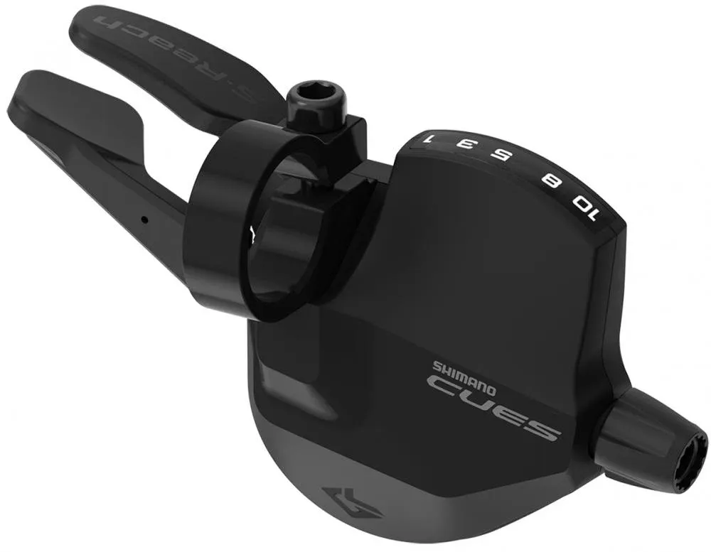 SHIMANO Schalthebel CUES SL-U6050 SHORT REACH 10-fach Mit Ganganzeige Schalthebel - 10-fach Kracherpreis