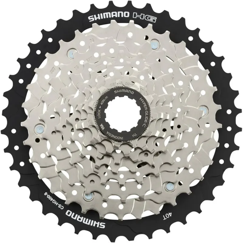 Neue Ware SHIMANO Kassette Kassette CS-HG400 8-fach Kassette - 11-40 Zähne 40 Zähne