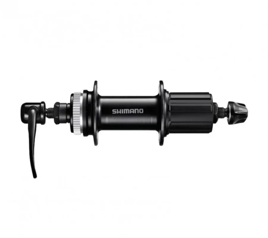 SHIMANO Hinterradnabe FH-QC300-HM 8/9/10/11-fach 36 Loch 135 mm Schwarz - moderne Ausführung Top-Angebot