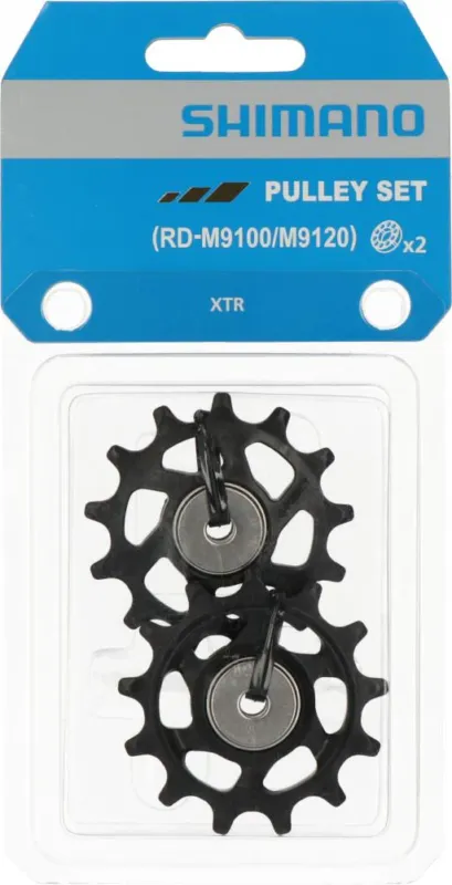 SHIMANO Schaltrollensatz XTR RD-M9100/9120 Schaltrollensatz - für XTR Schaltwerke RD-M9100 und RD-M9120 Kostenloser Rückversand