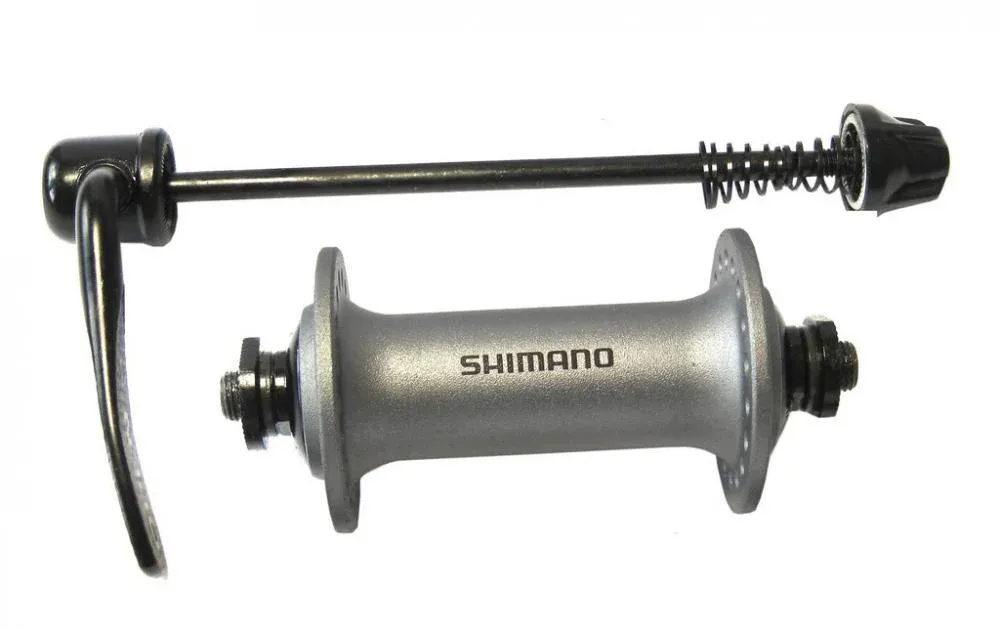 SHIMANO Vorderradnabe HB-T3000 36 Loch Schnellspanner Silber Geprüft