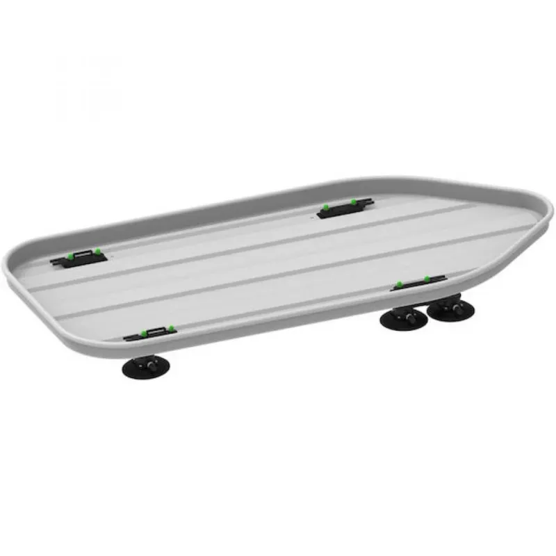 Beliebt TreeFrog Dachboxträger 21 je 150 x 150/330 mm Schwarz - flexible Montage ohne Dachträger