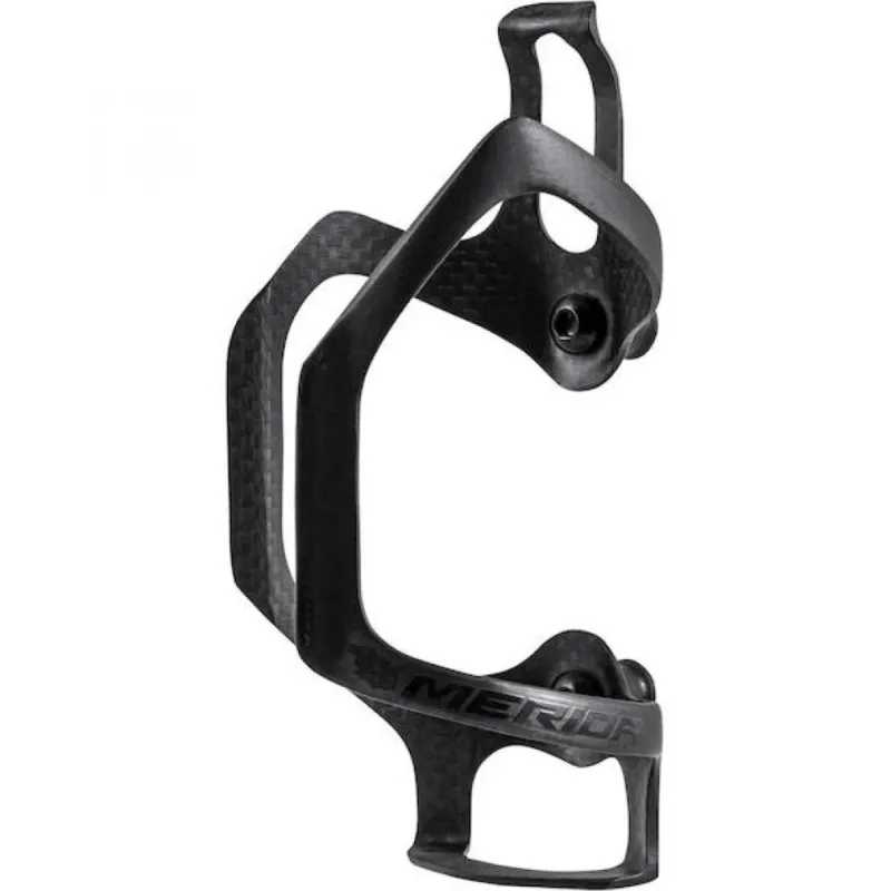 Merida Flaschenhalter Carbon Sideload Onesize Schwarz - superleichter seitlicher Zugriff Gratis Versand