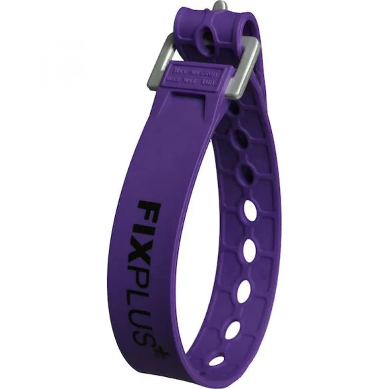 Neuheit FixPlus Spannband Strap 35 cm violett - flexibles, wiederverwendbares Fixierband