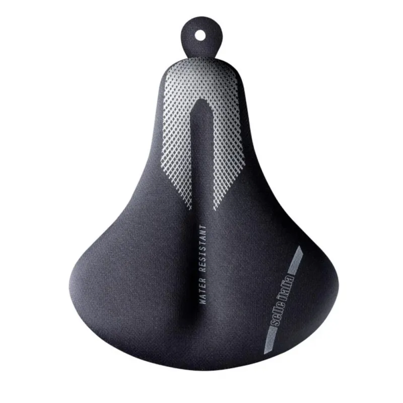 Selle Italia Comfort Booster L black - ergonomische Sattelauflage in Größe L mit stoßdämpfendem Gel-Polster, atmungsaktivem Bezug & rutschfester Unterseite Ausverkauf