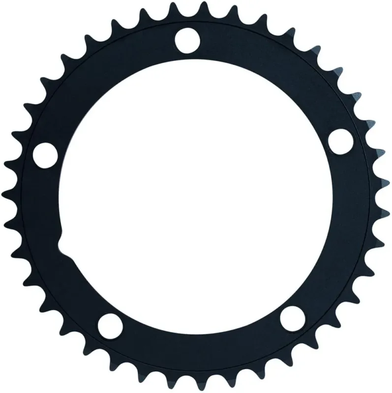 FSA Kettenblatt Aero TT 2x 130 mm x 39 Zähne Schwarz - aerodynamisch optimiert Sale
