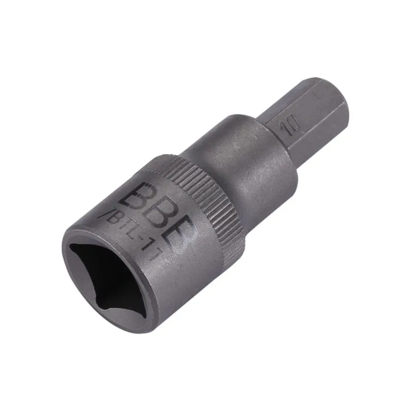 Top-Preis BBB Cycling BBB Innensechskantschlüssel HexPlug 10 mm Silber - präzise 1/2 Zoll Innensechskant-Nuss