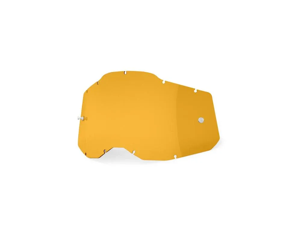 100% Gen 2 Replacement lens unis persimmon - klare Sicht für MX- und Offroad-Brillen Must-Have