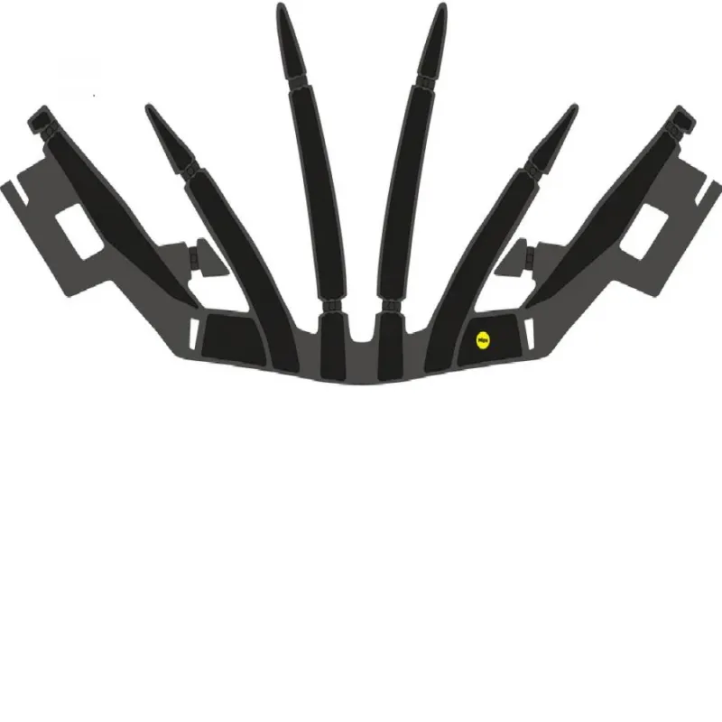 IXS Sports Division iXS Pad Kit MiPS Trail EVO M/L black - komfortables Ersatzpolster-Set Garantierte Lieferung