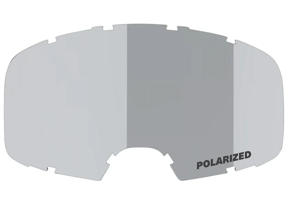 Neu IXS Sports Division iXS Polarized Lens (Anti-Fog) unis Mirror Silver - klare, reflexionsfreie Sicht
