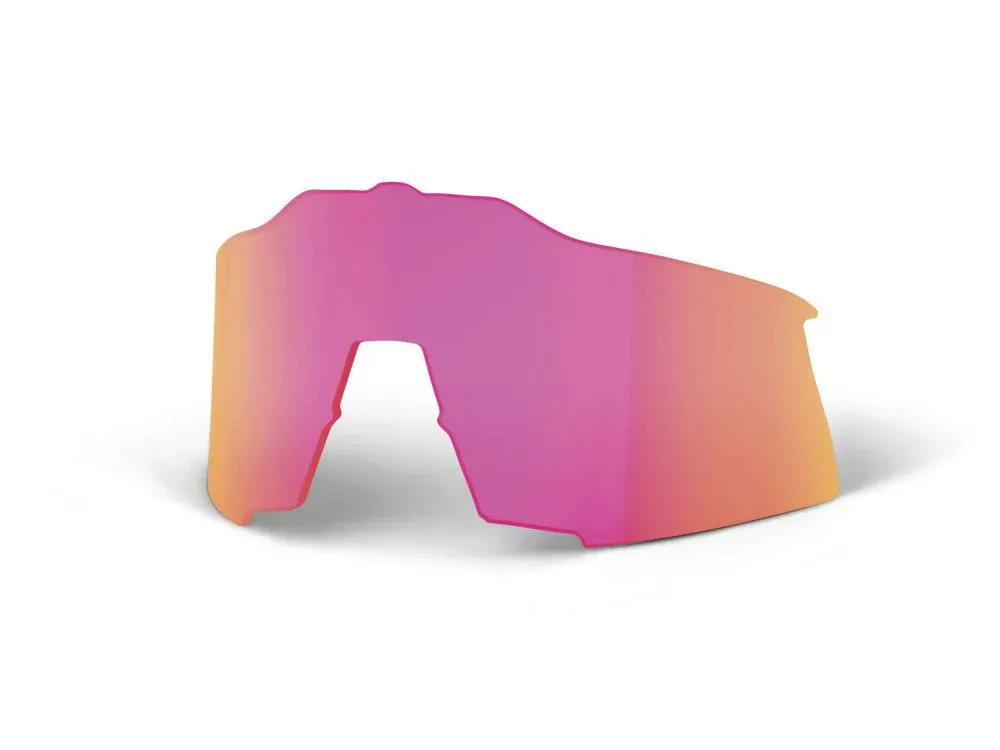 Preis Gesenkt 100% Speedcraft - Mirror Replacement Lens unis purple - klares Sichtfeld mit UV-Schutz