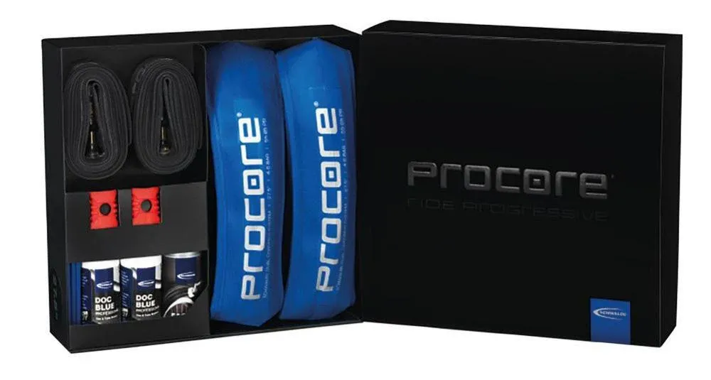 Zertifiziert Schwalbe Procore Set 26 Zoll - Doppelkammersystem für MTB Reifen - Schwalbe Procore Set 26 Doppelkammernsystem 26 Zoll