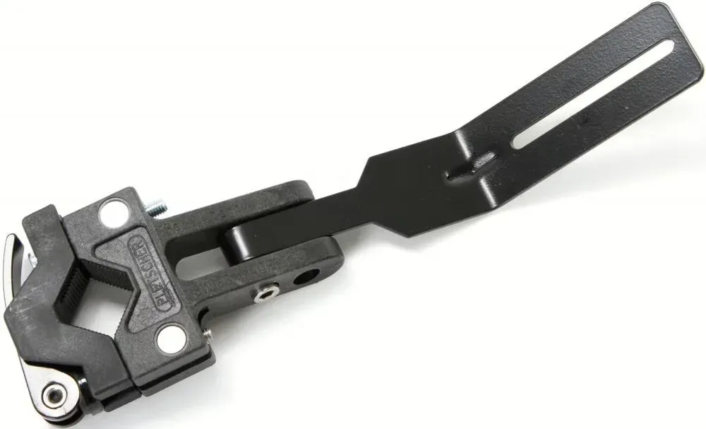 Gratis Versand Pletscher MTB-Schnellverschlussadapter - Adapter zur Befestigung von Pletscher Athlete und Master Gepäckträgern an MTB-Sattelstütz-Schnellspannern, robustes Aluminium-Zubehör, schwarz