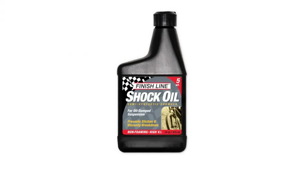 Kostenloser Versand Finish Line Federgabelöl 5WT 470 ml - Hochleistungs Suspension Fluid für MTB, reduziert Reibung & schützt Dichtungen