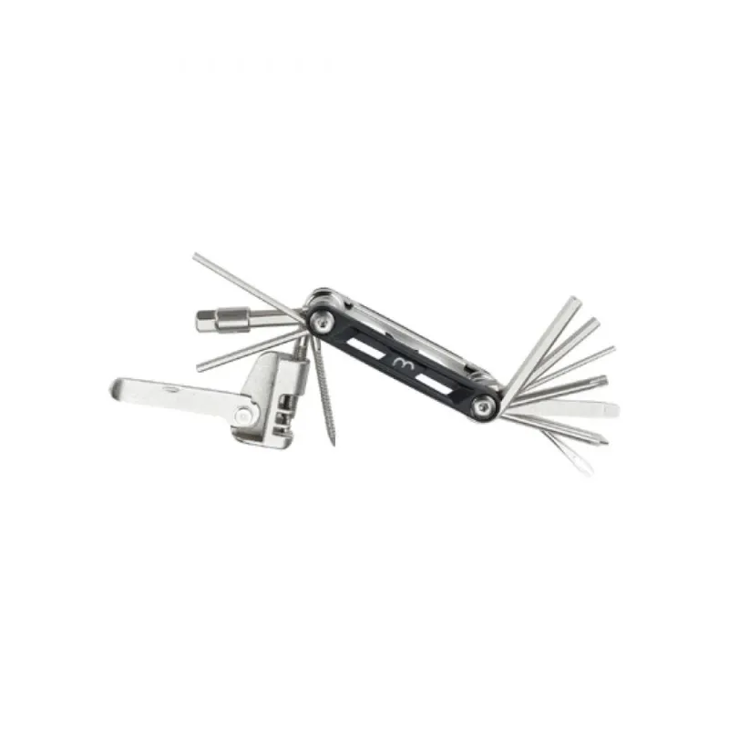 Rabatt BBB Cycling Folding Tool Maxifold Tubeless klein schwarz - kompaktes Multitool für Tubeless-Reparaturen