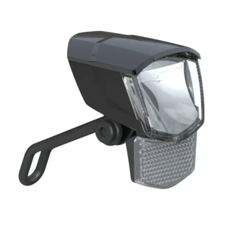 Büchel TOUR 2.0 E-Bike Scheinwerfer 90 Lux schwarz, 6-48V, Edelstahlhalter, LED Frontlicht leicht 37g, StVZO zugelassen Wochenendangebot