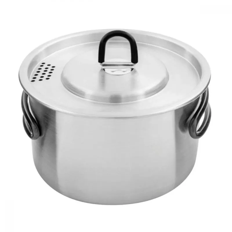 Tatonka Kettle II 1,0 l - Campingtopf Unisex 1,0 L mit Pfannendeckel aus Edelstahl Meistverkauft